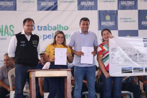 Wilson Lima assina plano de trabalho para reforma e ampliação do Hospital de Nhamundá
