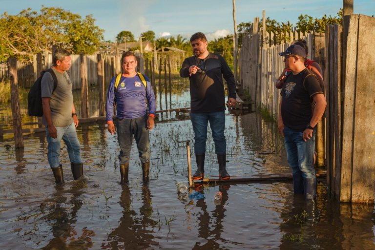 Prefeitura de Barreirinha realiza ações emergenciais da operação enchente