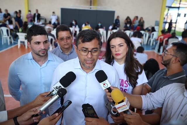 Governador Wilson Lima inspeciona mutirão de desapropriação da área do Prosamin+ da Comunidade da Sharp