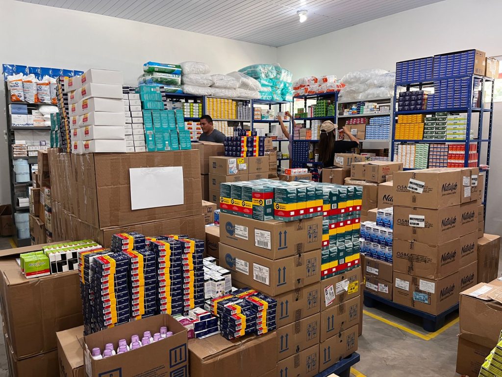 Prefeitura de Barreirinha garante abastecimento de medicamentos na rede básica de saúde