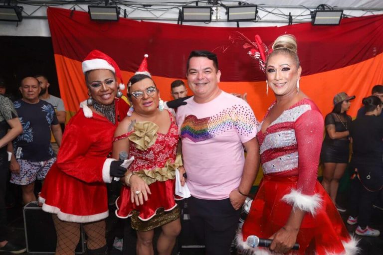 Centro de Manaus sedia primeira edição do Natal Solidário LGBTQIAPN+, com apoio da Sejusc