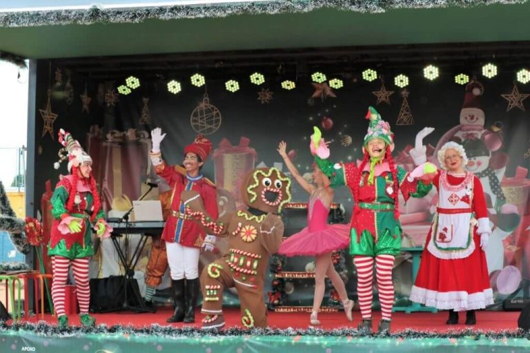 ‘Natal Itinerante’: a emoção das crianças que conheceram, pela primeira vez, o Papai Noel