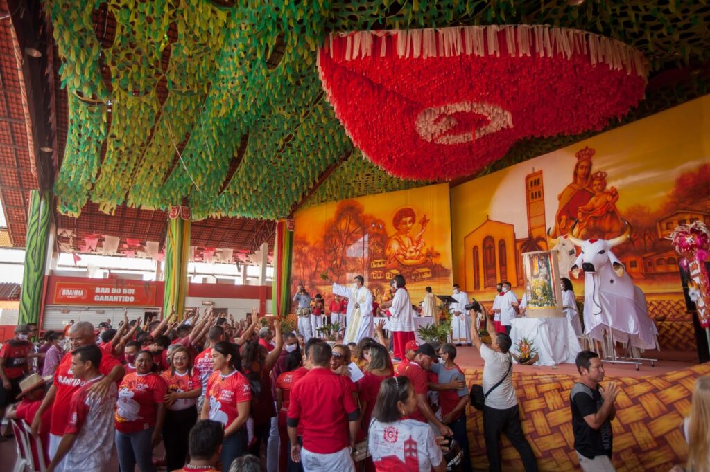 Garantido realiza Missa em Ação de Graças para início dos trabalhos de galpão, na segunda-feira 13