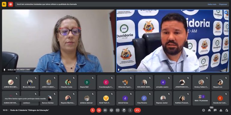 Ouvidoria do TCE-AM realiza Roda de Cidadania sobre segurança e saúde mental na educação