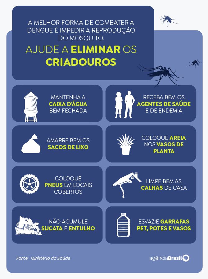 Brasil ultrapassa meio milhao de casos provaveis de dengue