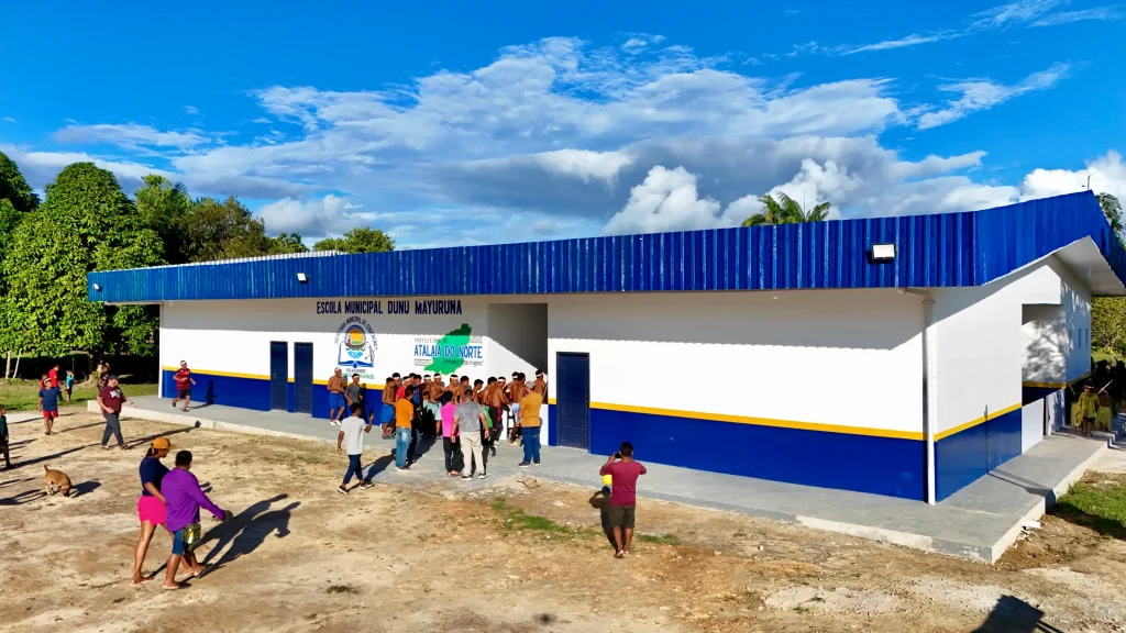 Atalaia do Norte inaugura primeira escola em alvenaria do Vale do Javari 2