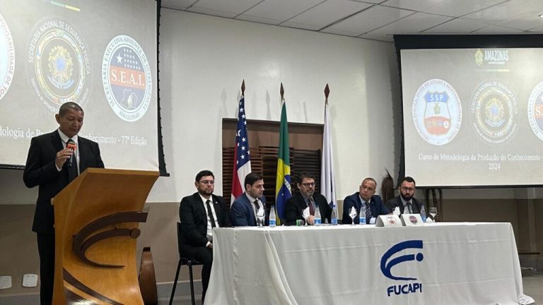 SSP-AM dá início ao 77° Curso de Metodologia de Produção do Conhecimento para agentes da Inteligência do Amazonas e outros estados