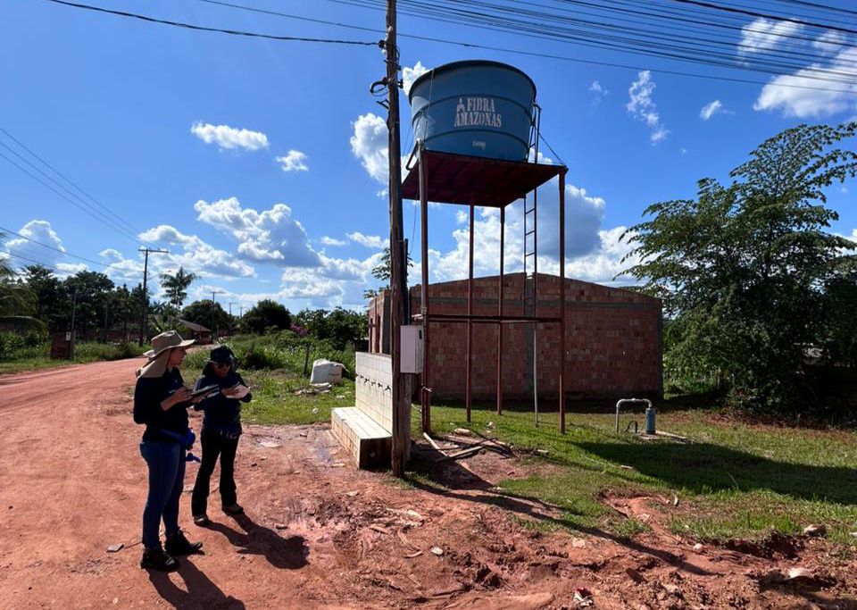 Cosama realiza diagnóstico situacional do sistema de abastecimento de água de Presidente Figueiredo