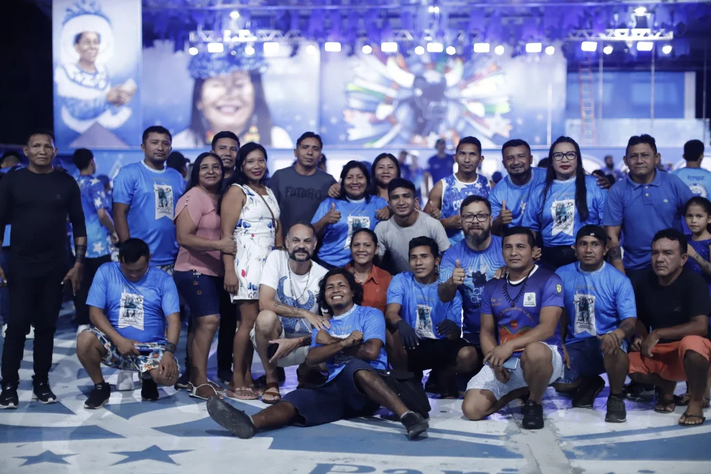 Imersão cultural: Boi Caprichoso recebe acadêmicos indígenas da UEA 1 Boi Caprichoso 2