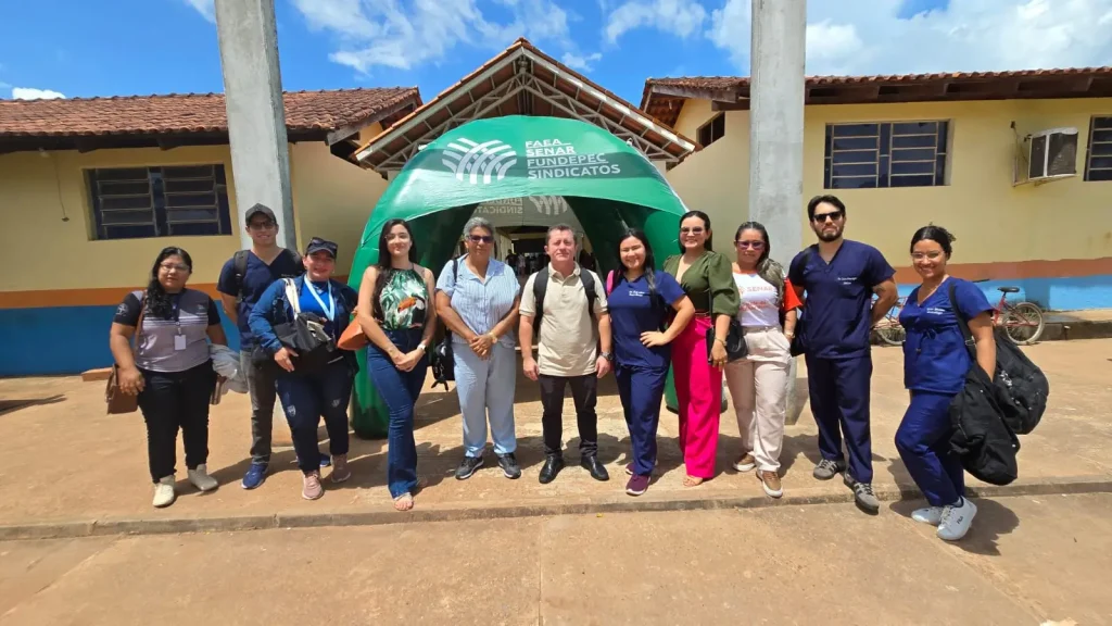 Ação de Saúde e Cidadania Beneficia Trabalhadores Rurais em Vila Amazônia 2 Prefeitura de Parintins e Senar realizam grande acao