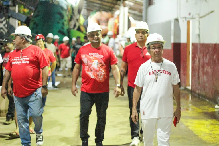 Boi Garantido recebe visita técnica da Secretaria de Estado de Cultura e Economia Criativa do Amazonas