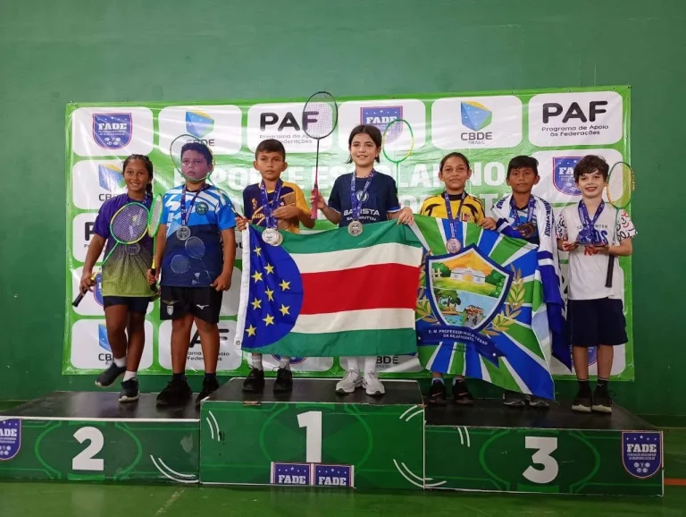Parintins é destaque no Circuito Amazonense Escolar de Badminton, em Manaus