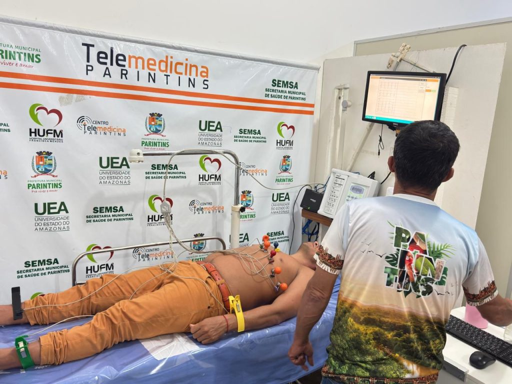 Prefeitura de Parintins lidera exames de eletrocardiograma via Telessaúde no Amazonas