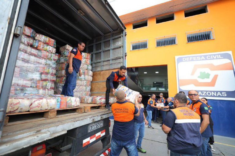 Governo do Amazonas divulga boletim sobre a cheia no estado, nesta terça-feira