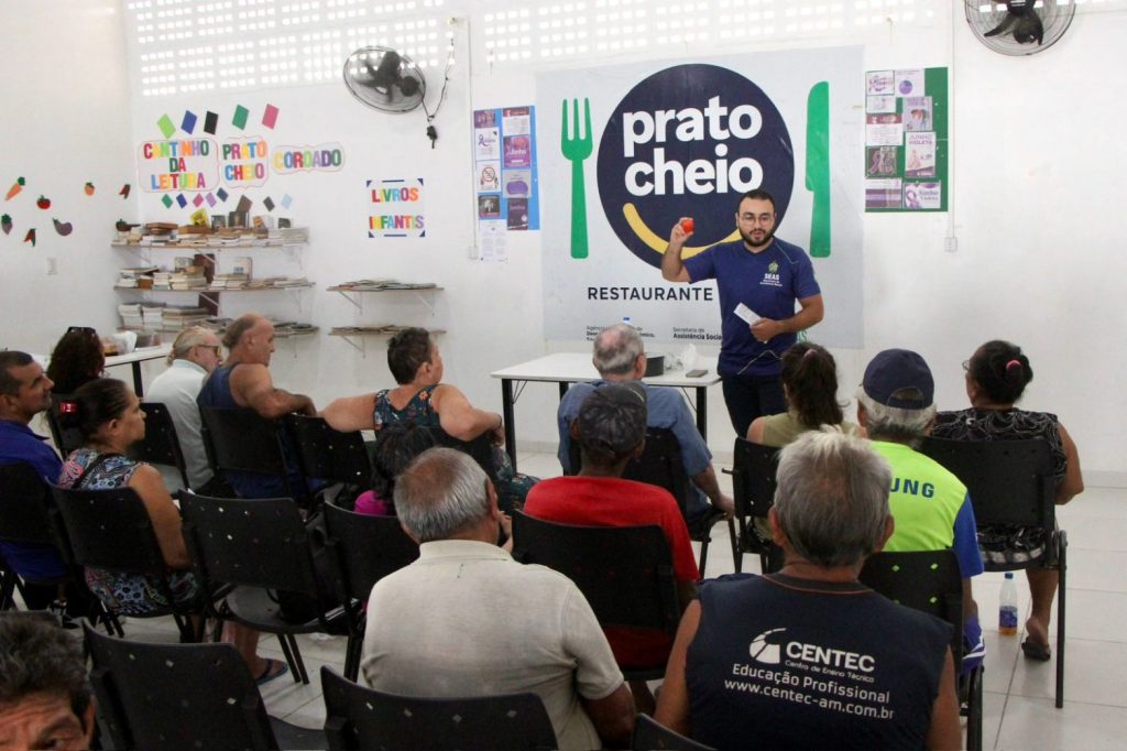 Prato Cheio, da Seas, promove oficinas sobre higienização de alimentos e palestras sobre saúde e cidadania em julho