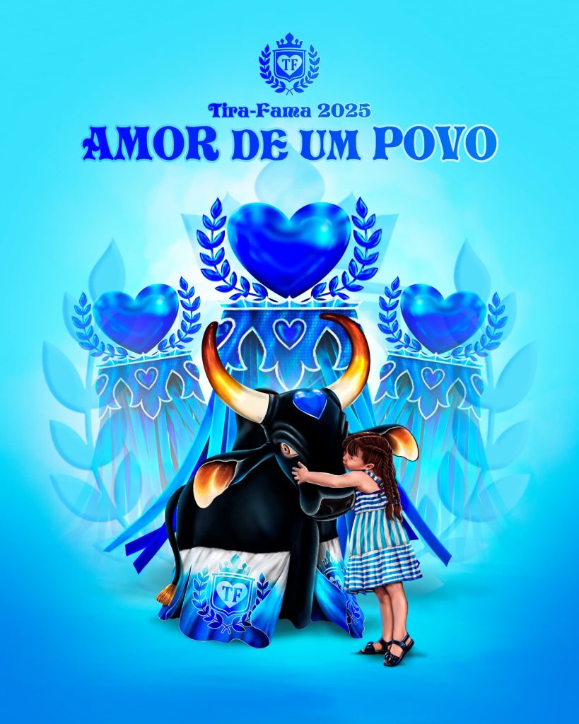 Noite azulada: Boi-Bumbá Tira-Fama, de Boa Vista do Ramos, lança tema 2025