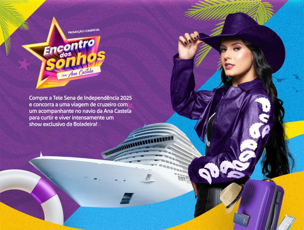 Tele Sena de Independência leva fãs para o cruzeiro da Ana Castela