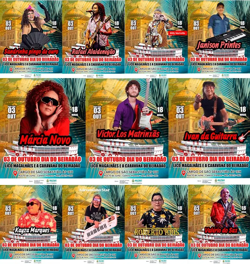 Dia do Beiradao celebra identidade cultural amazonense com grande festa no Largo de Sao Sebastiao 2