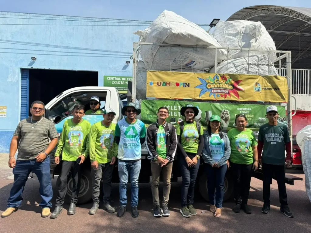 Prefeitura de Parintins realiza primeira coleta do Projeto “Escola que Recicla”