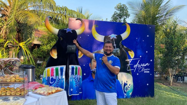 Edwan Oliveira oficializa candidatura à presidência do Caprichoso em 2026