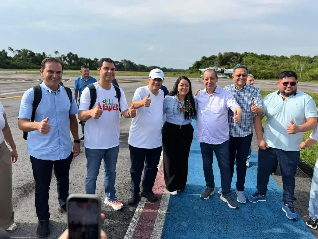 Mateus Assayag cumpre agenda com Omar, Eduardo, Saullo e Silas e consolida papel estratégico no Baixo Amazonas