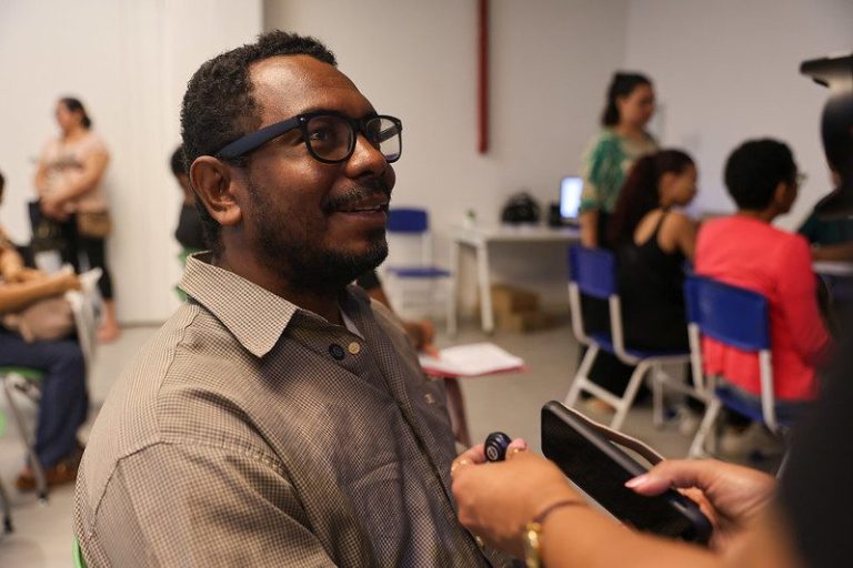 Pacientes comemoram mutirão de consultas oftalmológicas no Amazonas