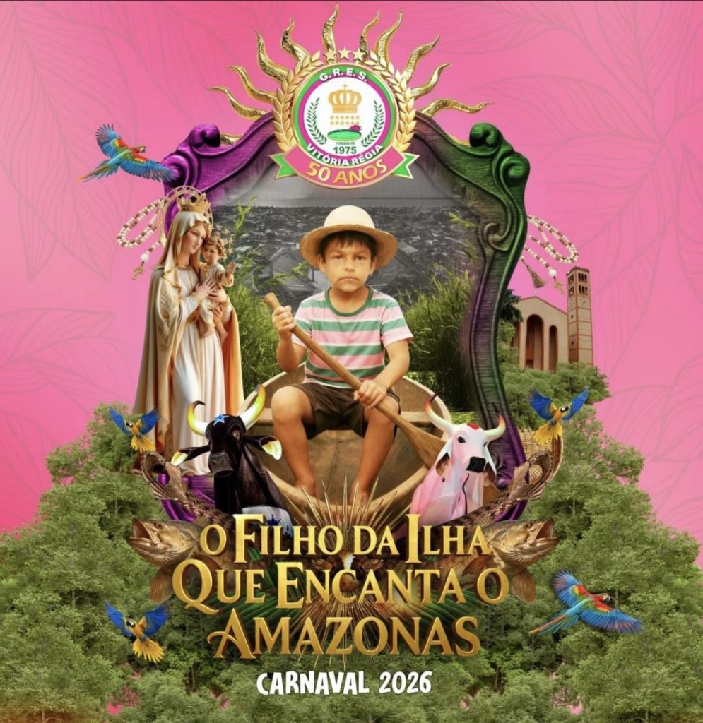 Vitoria Regia exalta Bi Garcia em enredo e entra forte na disputa pelo Carnaval de Manaus 2026 2