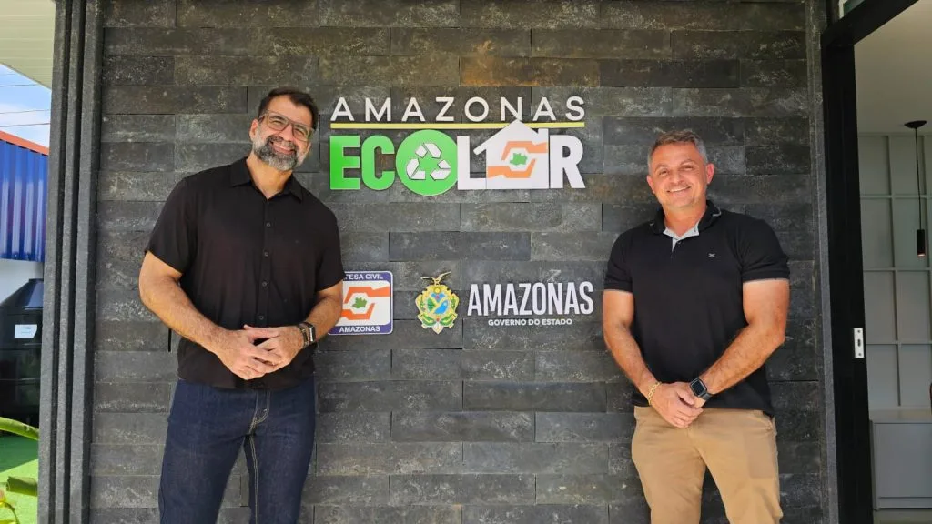 Secretarias do Meio Ambiente e Defesa Civil do Amazonas discutem ampliação do projeto Amazonas Ecolar