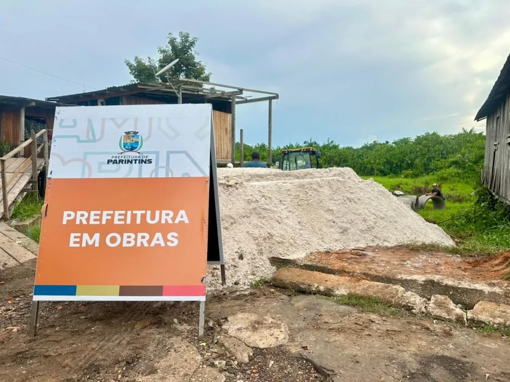 Prefeitura de Parintins inicia obras de drenagem na Rua Nova, no bairro São Francisco