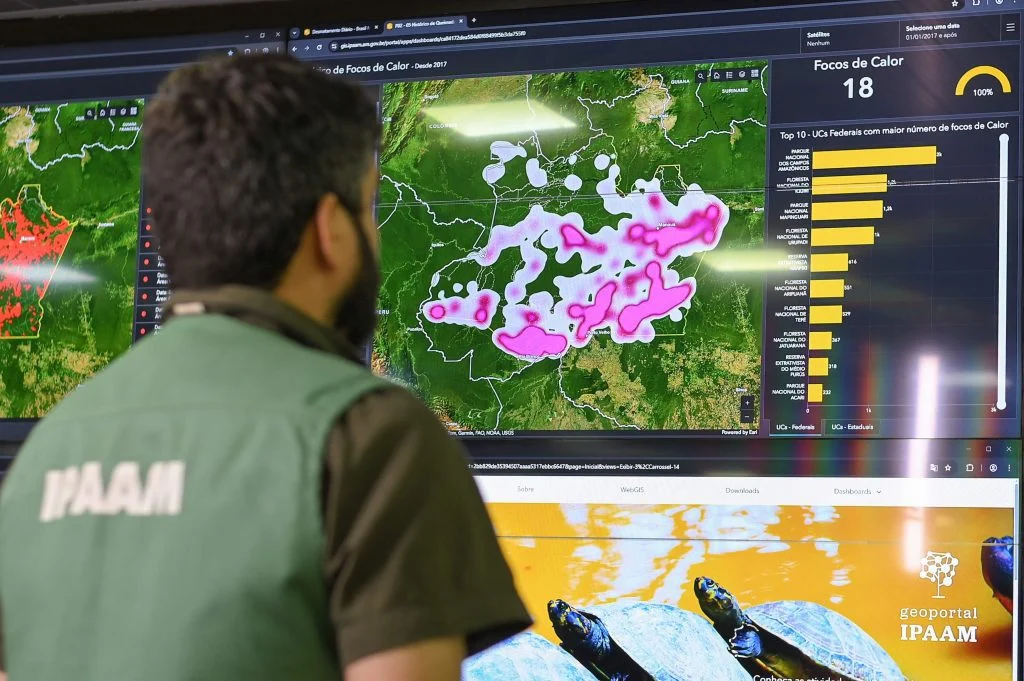 Amazonas registra redução de 70% nos focos de calor em janeiro de 2026, aponta Inpe 1 Amazonas registra redução de 70% nos focos de calor em janeiro de 2026, aponta Inpe