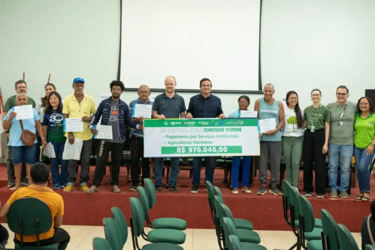 Presidente Figueiredo: 83 produtores rurais recebem R$ 970 mil por preservar a floresta