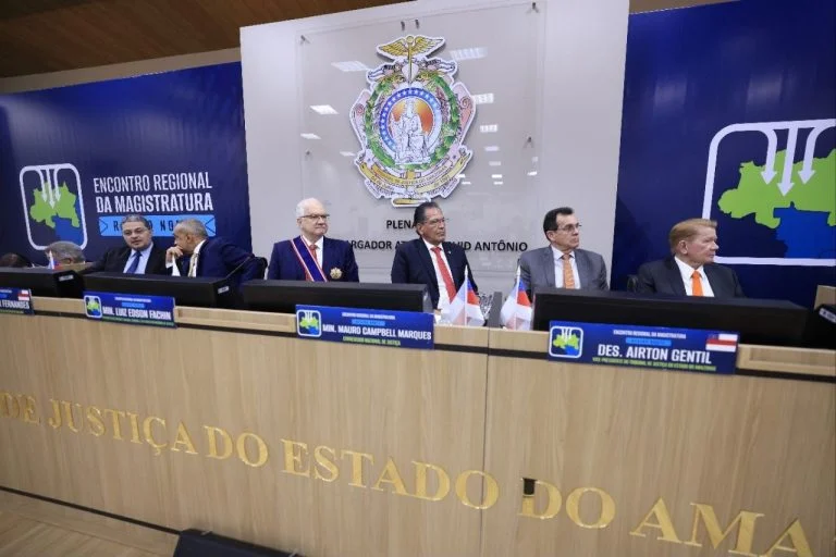 Durante Encontro Regional Da Magistratura, Governador Roberto Cidade Destaca União Entre Os Poderes Para O Desenvolvimento Da Amazônia