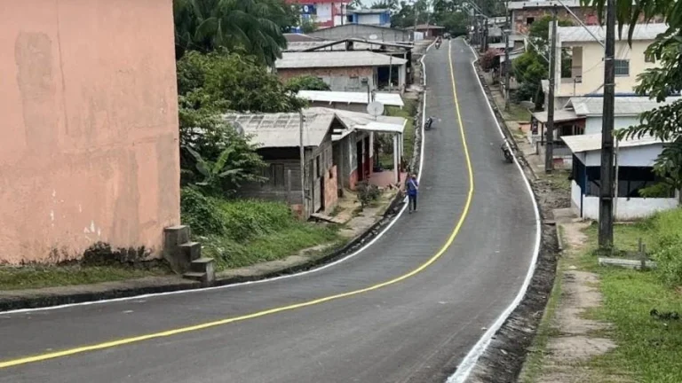 Em Fonte Boa, Governo Do Estado Avança Nas Obras De Recuperação Viária Por Meio Do Asfalta Amazonas