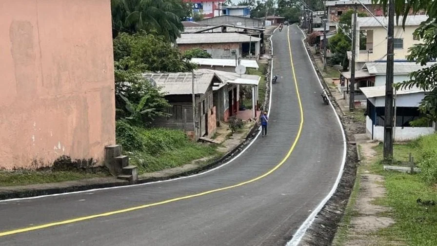 Em Fonte Boa, Governo Do Estado Avança Nas Obras De Recuperação Viária Por Meio Do Asfalta Amazonas
