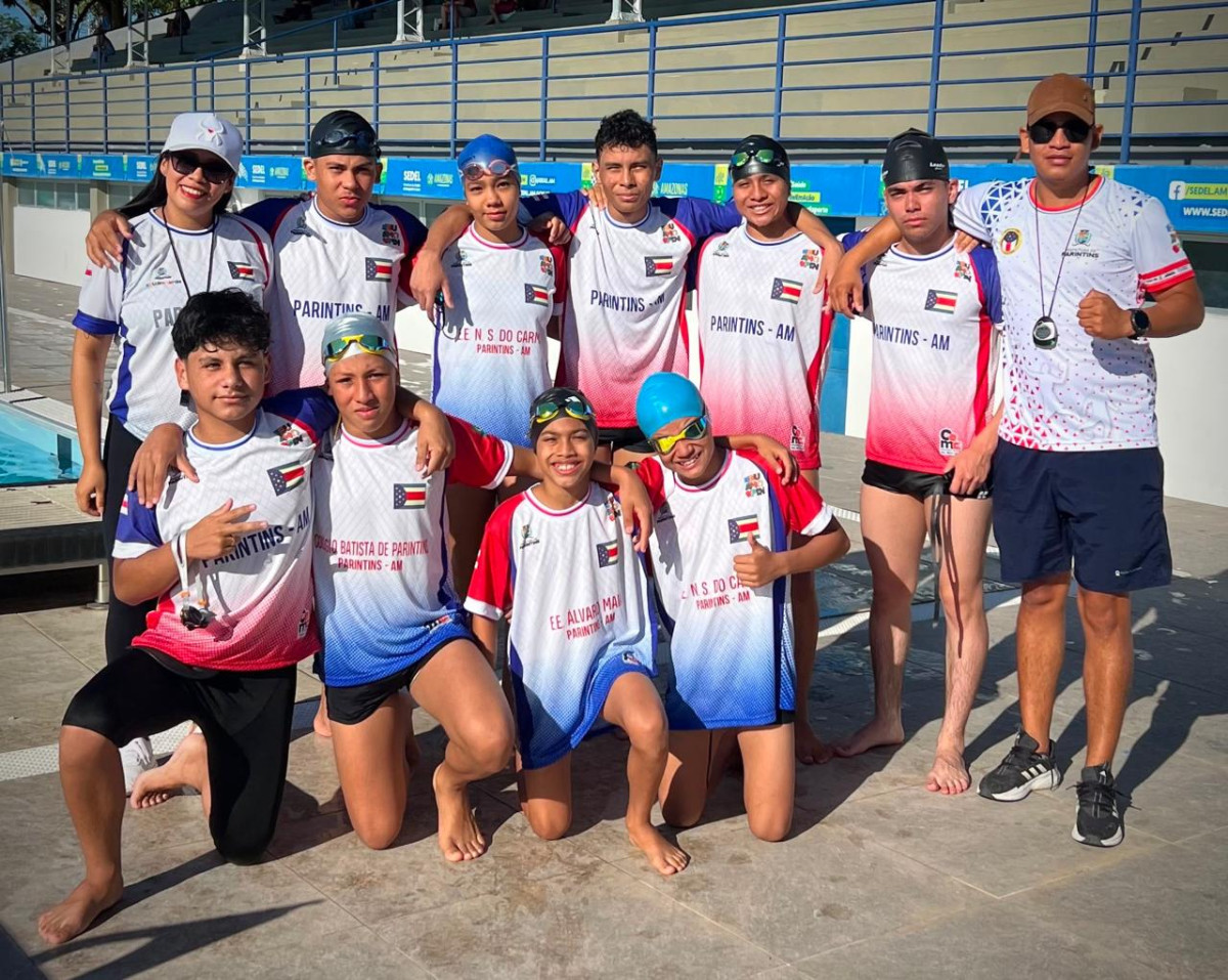 Natação de Parintins Faz História no JEAs com Conquista de 8 Medalhas 5 Natação de Parintins faz campanha histórica nos Jogos Escolares do Amazonas com conquista de 8 medalhas