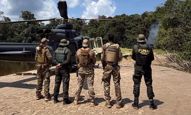 PF realiza operação integrada na fronteira entre Brasil e Peru
