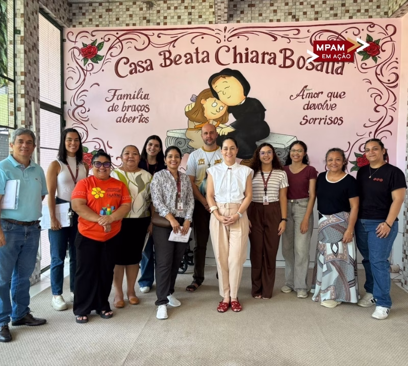 Em novo ciclo de inspeções, MPAM identifica melhorias no Abrigo Beata Chiara Bosatta Em novo ciclo de inspeções, MPAM identifica melhorias no Abrigo Beata Chiara Bosatta