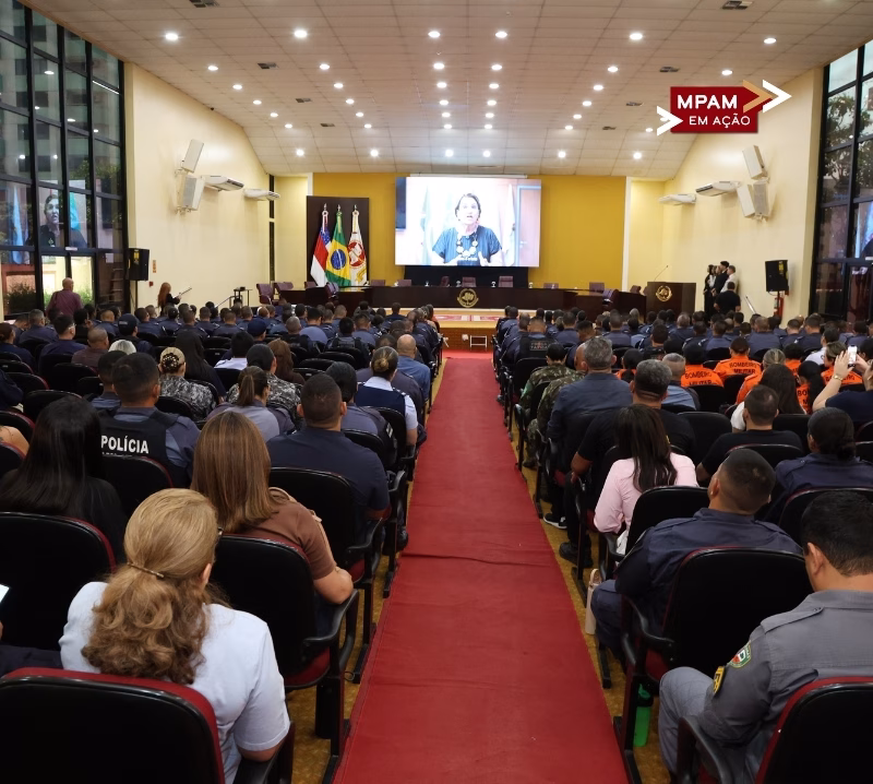 Dia C: MPAM mobiliza mais de 250 policiais em capacitação nacional voltada ao atendimento e à proteção de mulheres vítimas de violência