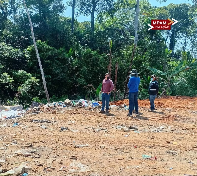 MP do Amazonas constata irregularidades durante inspeção no Lixão Municipal de Amaturá MP do Amazonas constata irregularidades durante inspeção no Lixão Municipal de Amaturá