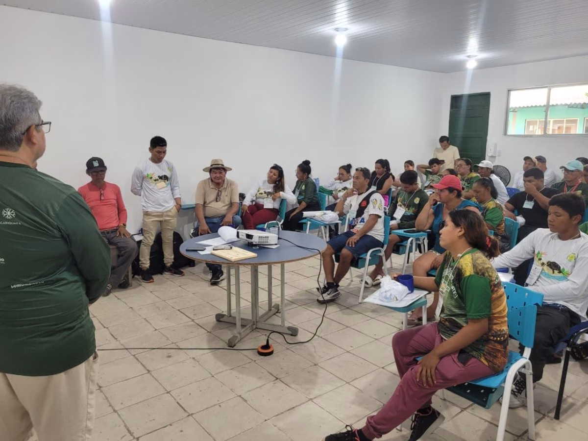11 comunidades participam de capacitação para manejo e proteção de quelônios em Parintins 11 comunidades participam de capacitação para manejo e proteção de quelônios em Parintins
