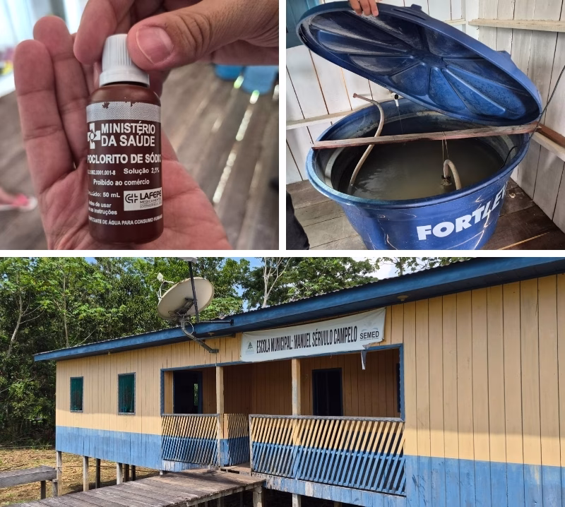 Em Carauari, MP identifica problemas em escola municipal, após fiscalização pelo projeto “Sede de Aprender” 1 180926 carauari20 20inspecao20sede20de20aprender divulgacao mpam 3