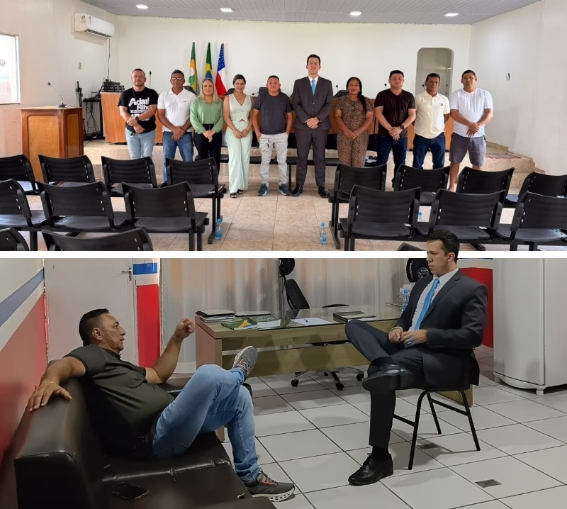 MPAM articula com Executivo e Legislativo a implantação do programa Família Acolhedora, em Japurá 1 240926 japura20 20reuniao20prefeito20e20vereadores divulgacao mpam 3