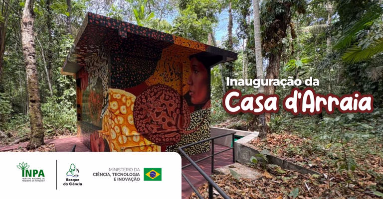 Inauguração da Casa d’Arraia do Inpa será nesta quinta-feira, 03 de setembro