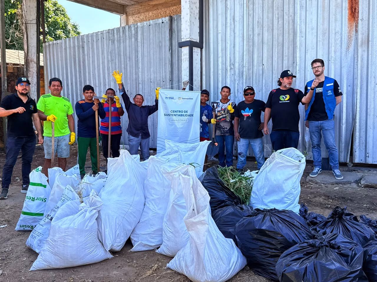 – NESTE SÁBADO - Brasileiros, indígenas Warao e venezuelanos se unem em ação ambiental e esportiva no Centro de Manaus – NESTE SÁBADO – Brasileiros, indígenas Warao e venezuelanos se unem em ação ambiental e esportiva no Centro de Manaus