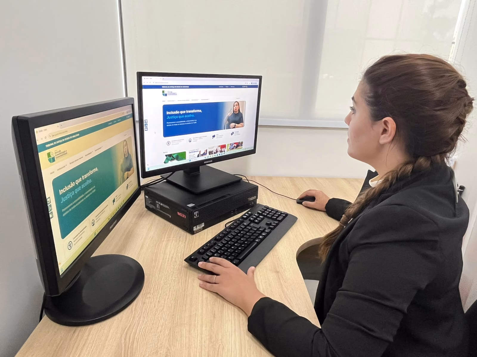 Divisão de Inclusão, Acessibilidade e Sustentabilidade do TJAM lança site com informações e serviços para os públicos interno e externo