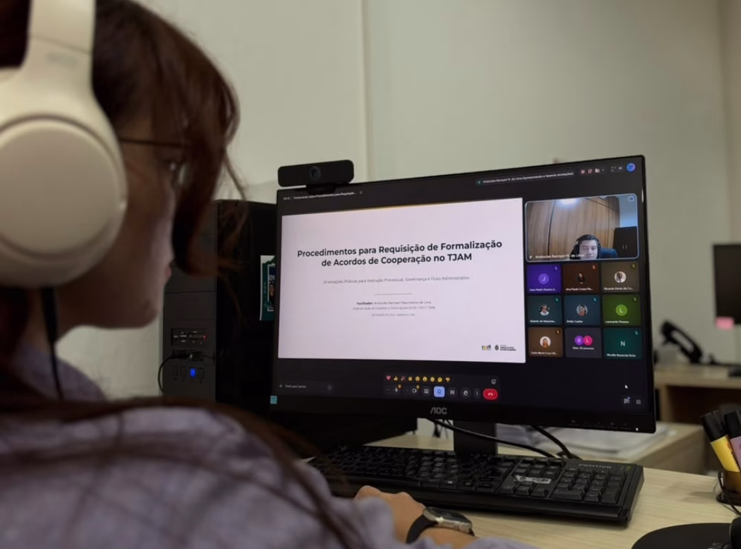 Ejud e DVCC realizam treinamento sobre formalização de Acordos de Cooperação no TJAM Ejud e DVCC realizam treinamento sobre formalização de Acordos de Cooperação no TJAM