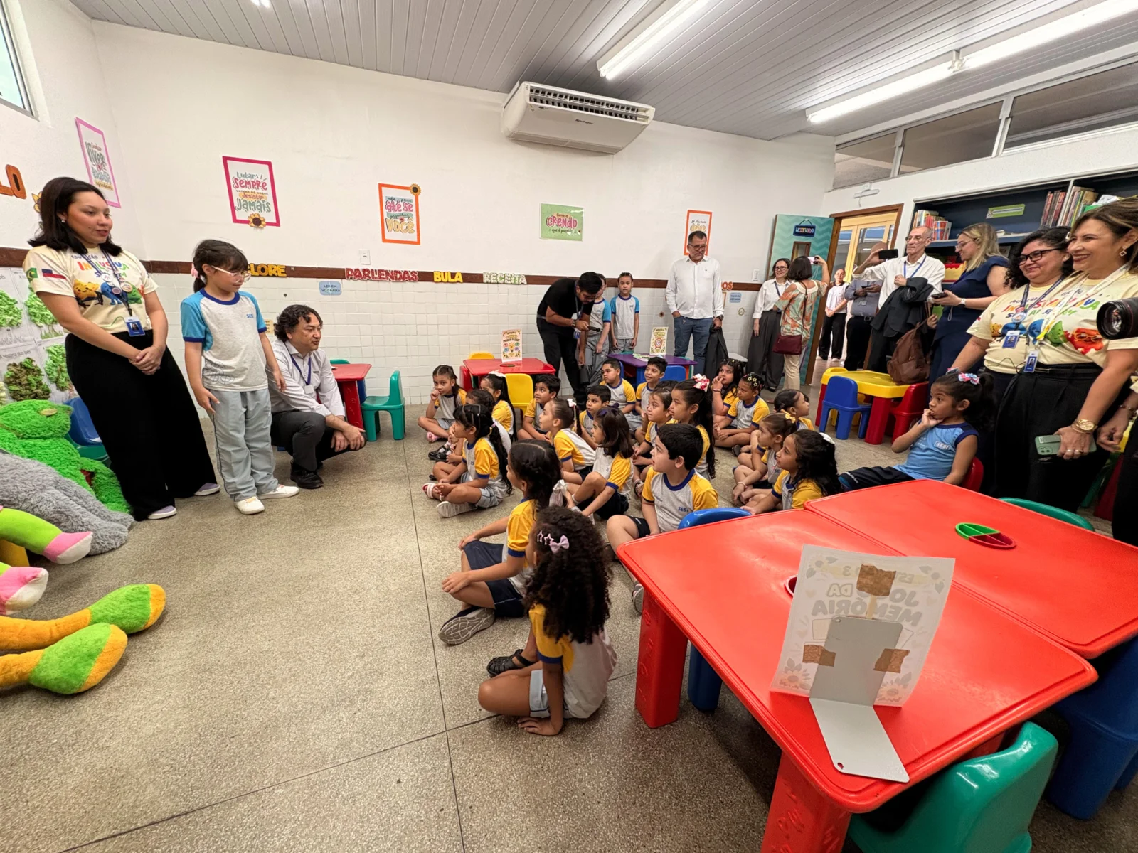 Conselho Nacional do SESI conhece maior escola de ensino integral do Norte Conselho Nacional do SESI conhece maior escola de ensino integral do Norte