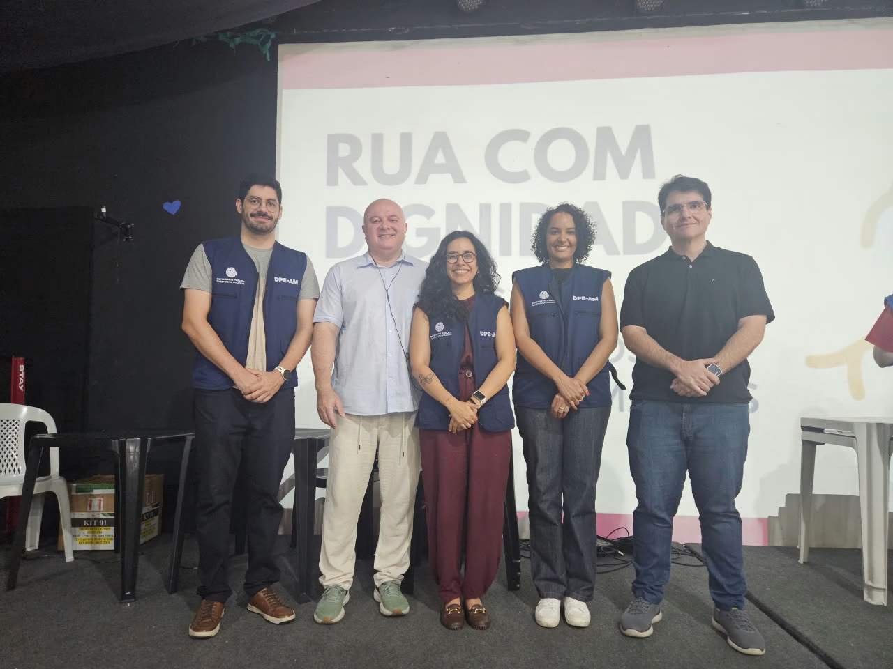 Defensoria do Amazonas participa de ação de atendimento a pessoas em situação de rua em Belém