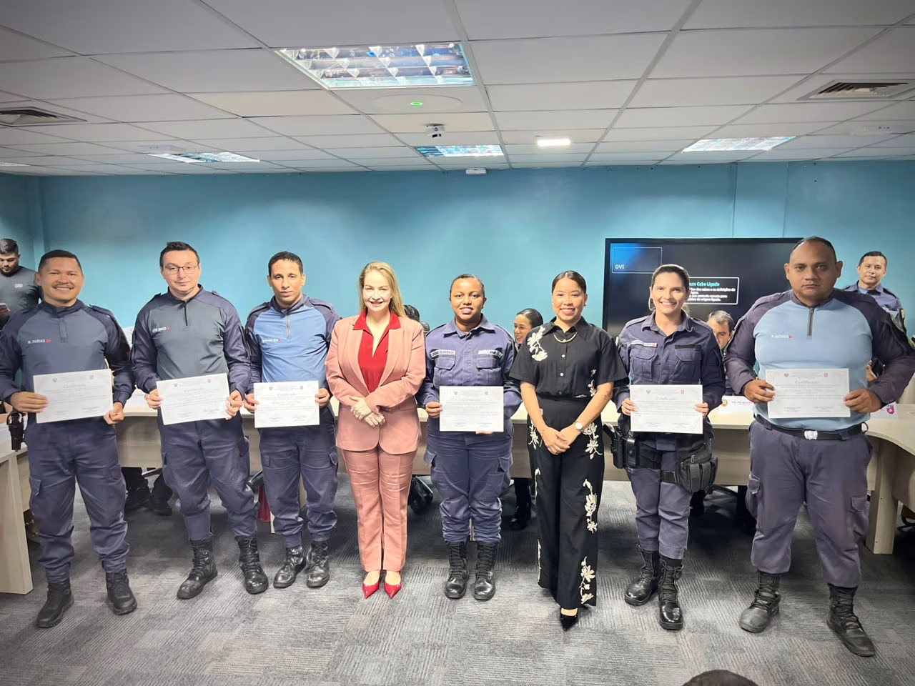 Defensoria participa de cerimônia de certificação de policiais da Ronda Maria da Penha