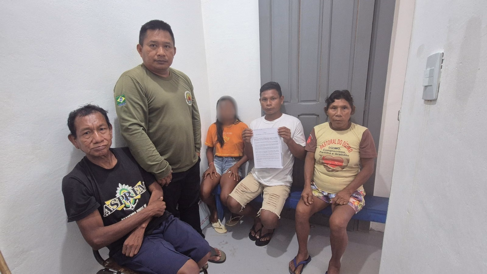 Família indígena garante certidão de nascimento durante ação da Defensoria Pública